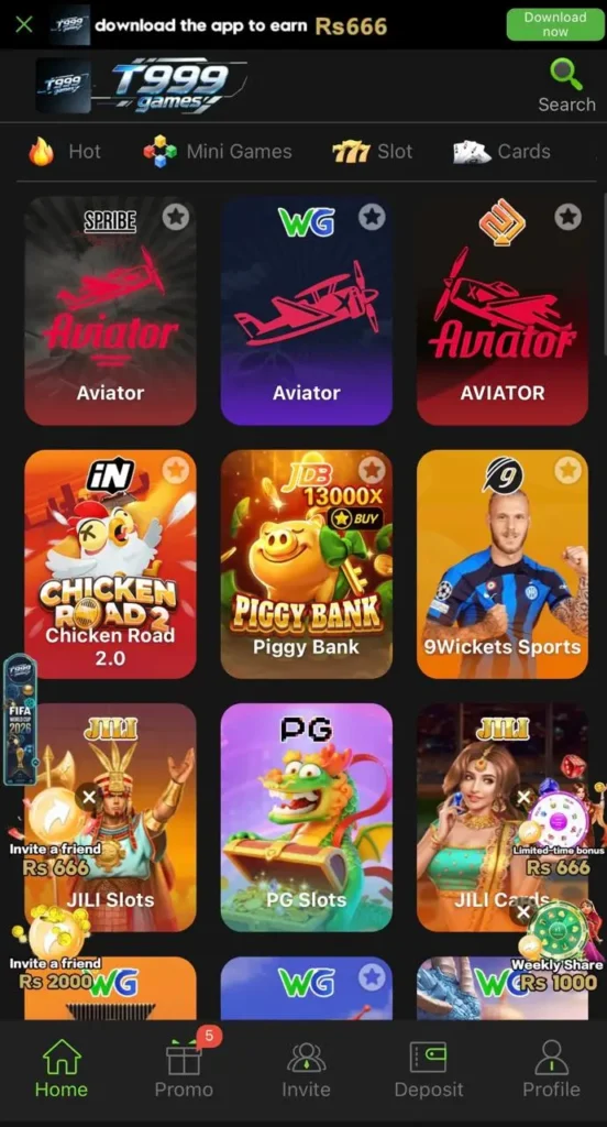 t999 game